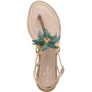 Kate spade solana palm tree sandals